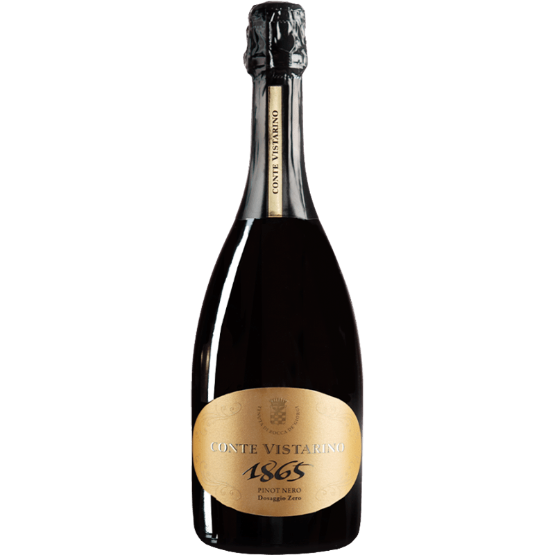 CONTE VISTARINO Spumanti 75 cl 1865 Oltrepò Pavese Metodo Classico Pinot Nero DOCG Dosaggio Zero Millesimato