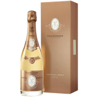 Champagne Cristal Brut Rosé AOC Coffret
