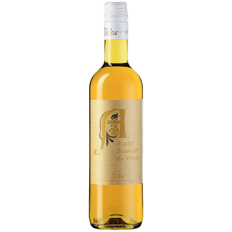 DELEA Condimenti Aceto di Vino Bianco Aromatico Ticinese
