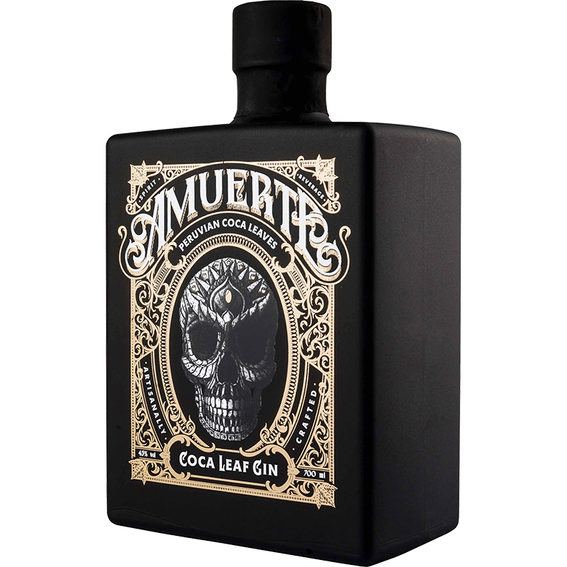 AMUERTE Distillati 70 cl Amuerte Coca Gin BLACK