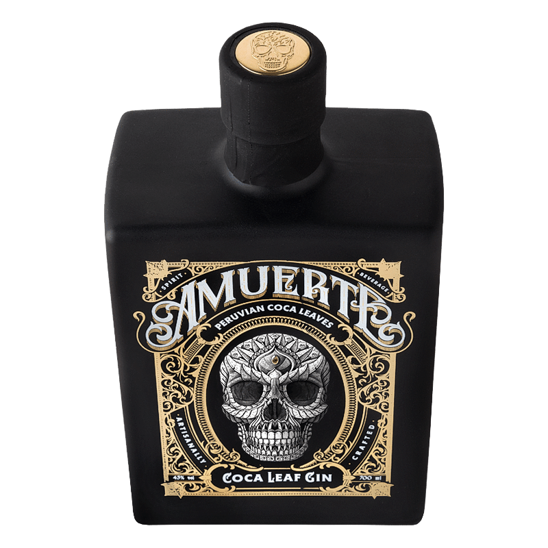 AMUERTE Distillati 70 cl Amuerte Coca Gin BLACK