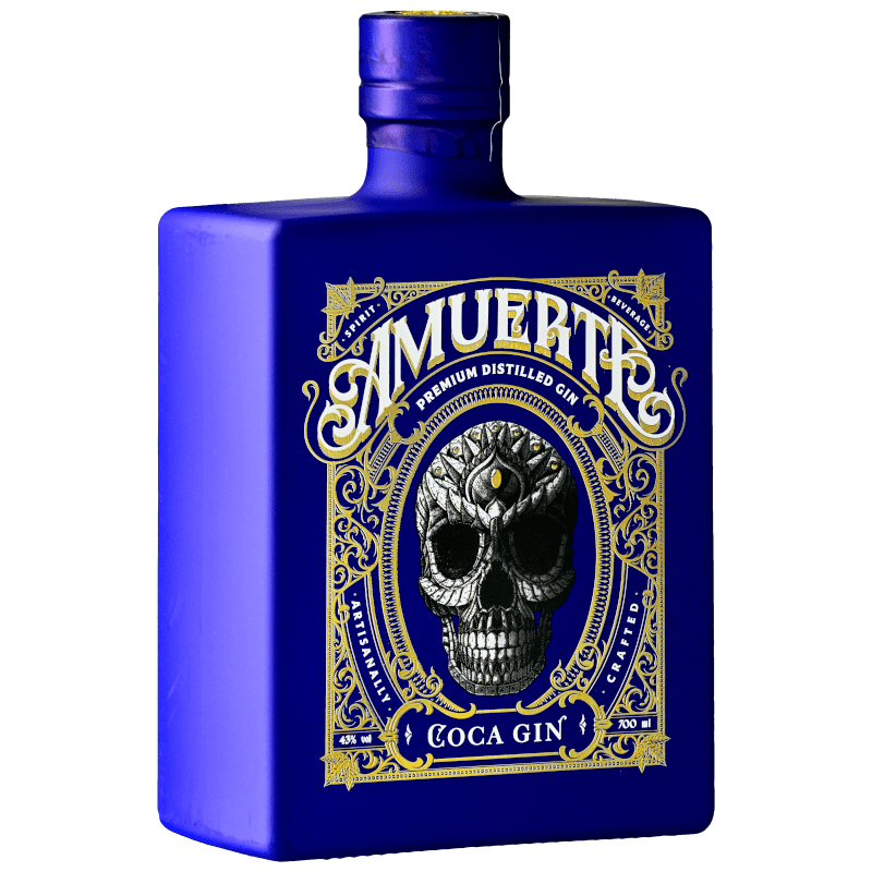 AMUERTE Superalcolico 70 cl Amuerte Coca Gin BLUE