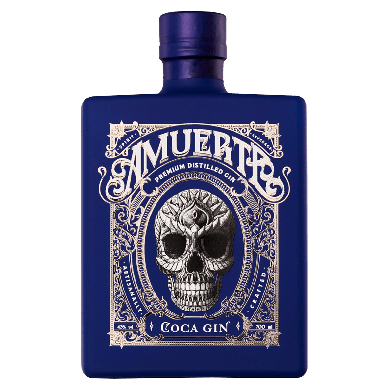 AMUERTE Superalcolico 70 cl Amuerte Coca Gin BLUE