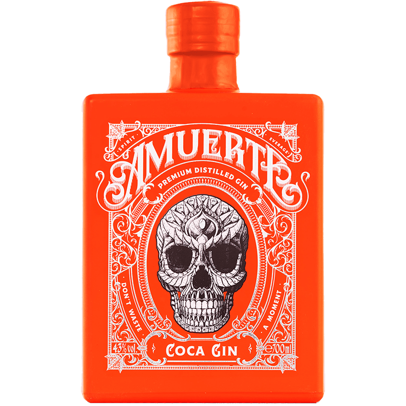 AMUERTE Distillati 70 cl Amuerte Coca Gin ORANGE