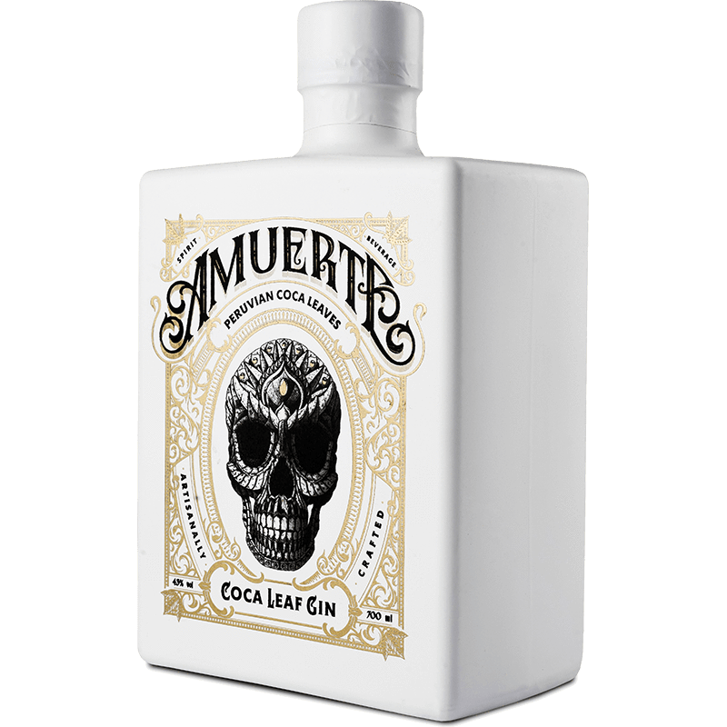 AMUERTE Distillati 70 cl Amuerte Coca Gin WHITE