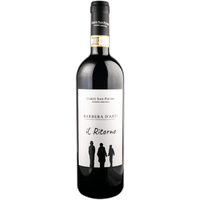 CORTE SAN PIETRO Rossi 75 cl / 2018 Barbera d'Asti DOCG il Ritorno