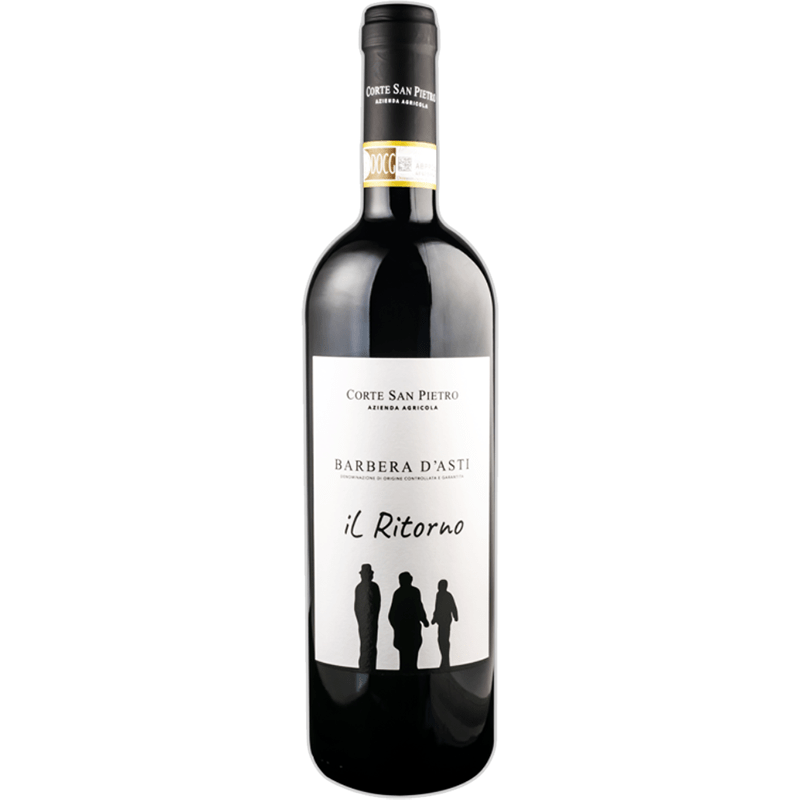 CORTE SAN PIETRO Rossi 75 cl / 2018 Barbera d'Asti DOCG il Ritorno