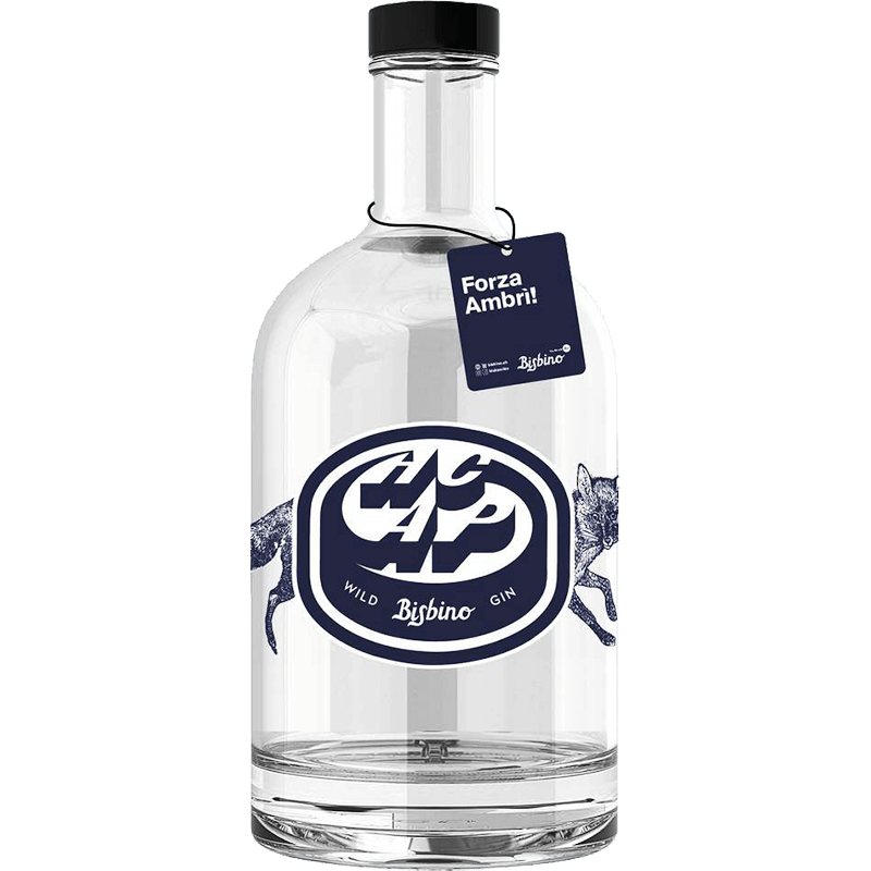 BISBINO Distillati 50 cl Bisbino Gin "HCAP" Forza Ambrì!