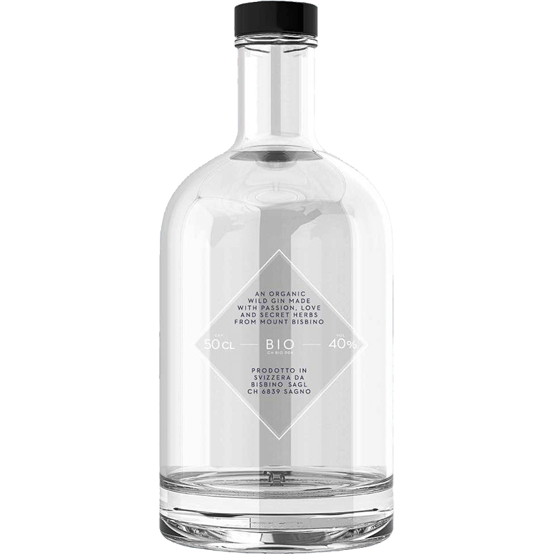 BISBINO Distillati 50 cl Bisbino Gin "HCAP" Forza Ambrì!