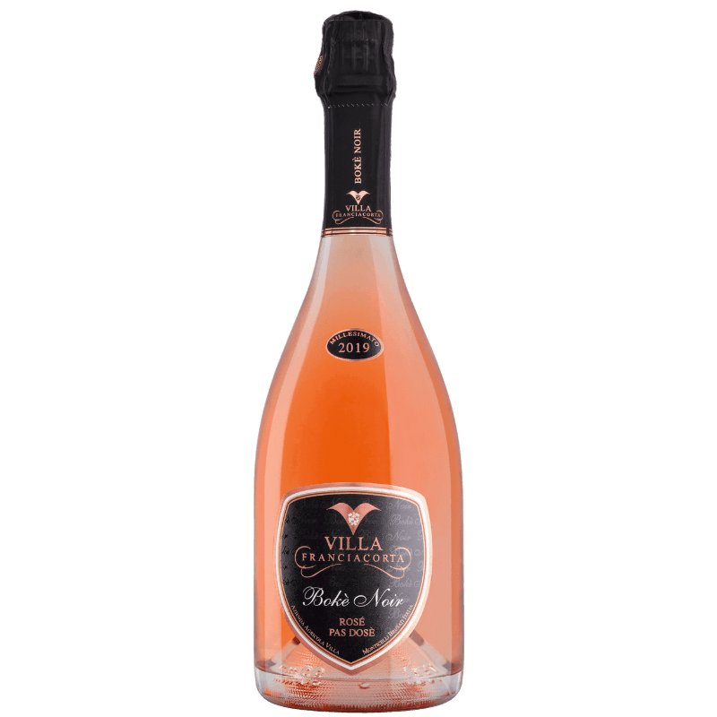 VILLA FRANCIACORTA Spumanti Rosé 75 cl / 2015 Boké Noir Rosé pas Dosè Franciacorta DOCG Millesimato