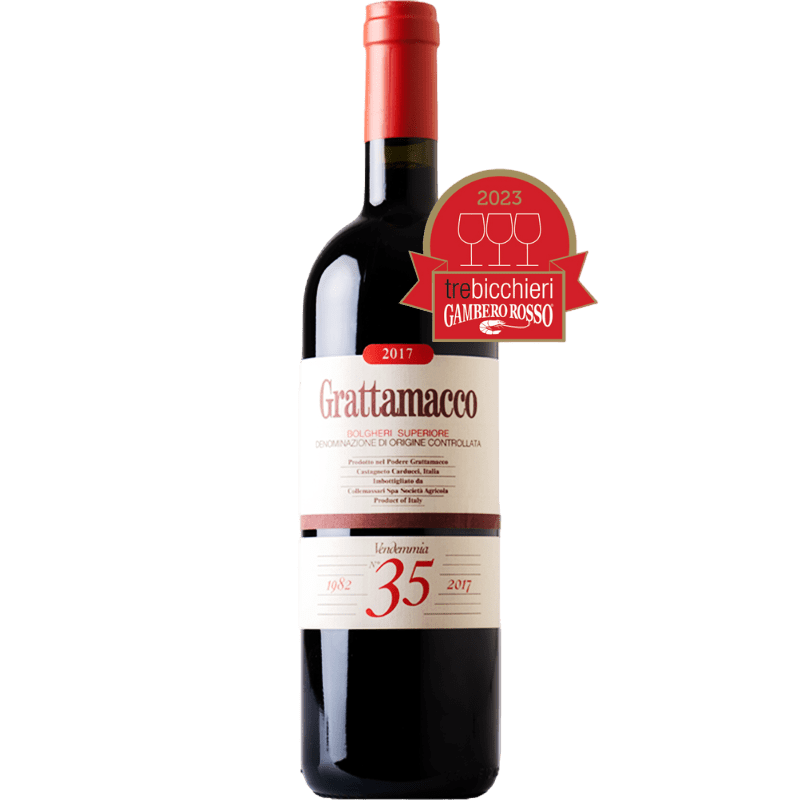 COLLEMASSARI Rossi 75 cl / 2019 Bolgheri Rosso Superiore BIO DOC Grattamacco