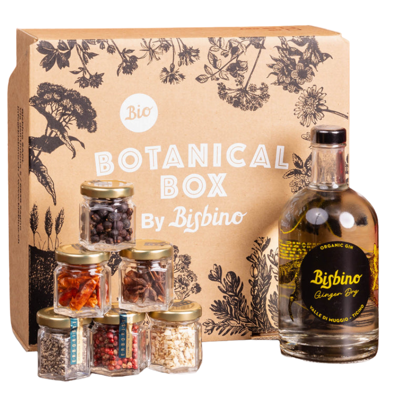 BISBINO Distillati Botanical Box Ginger Dry Gin
