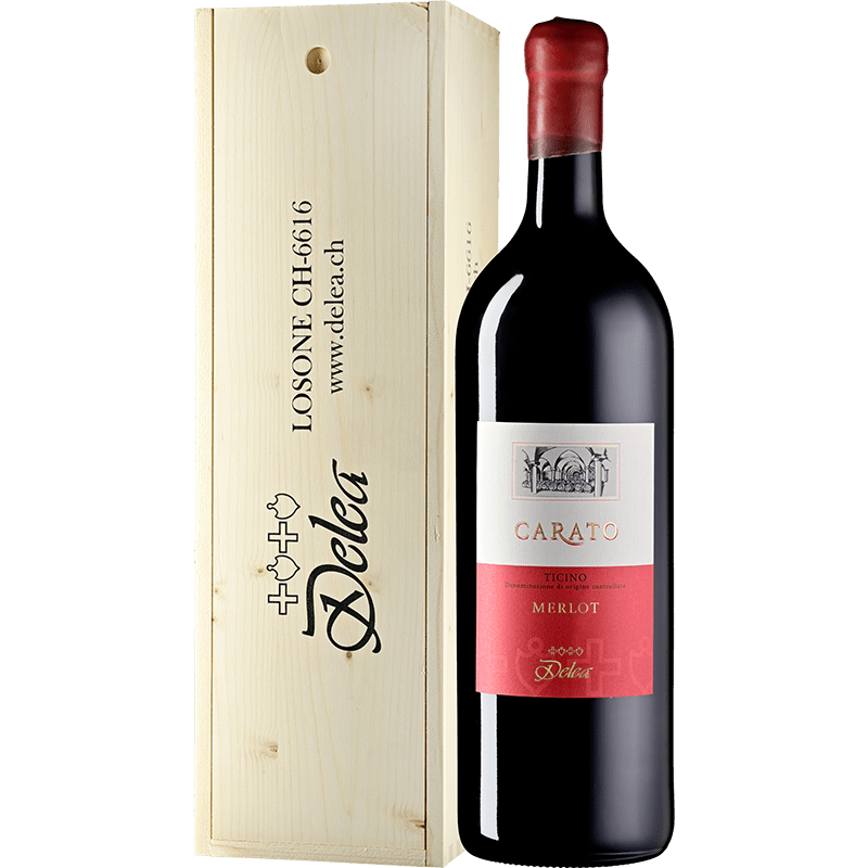 DELEA Rossi 500 cl / 2016 Carato Merlot Ticino DOC