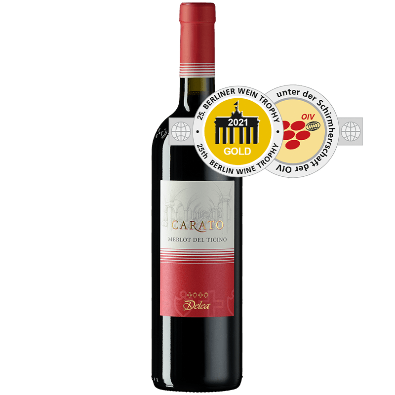 DELEA Rossi 75 cl / 2018 Carato Merlot Ticino DOC