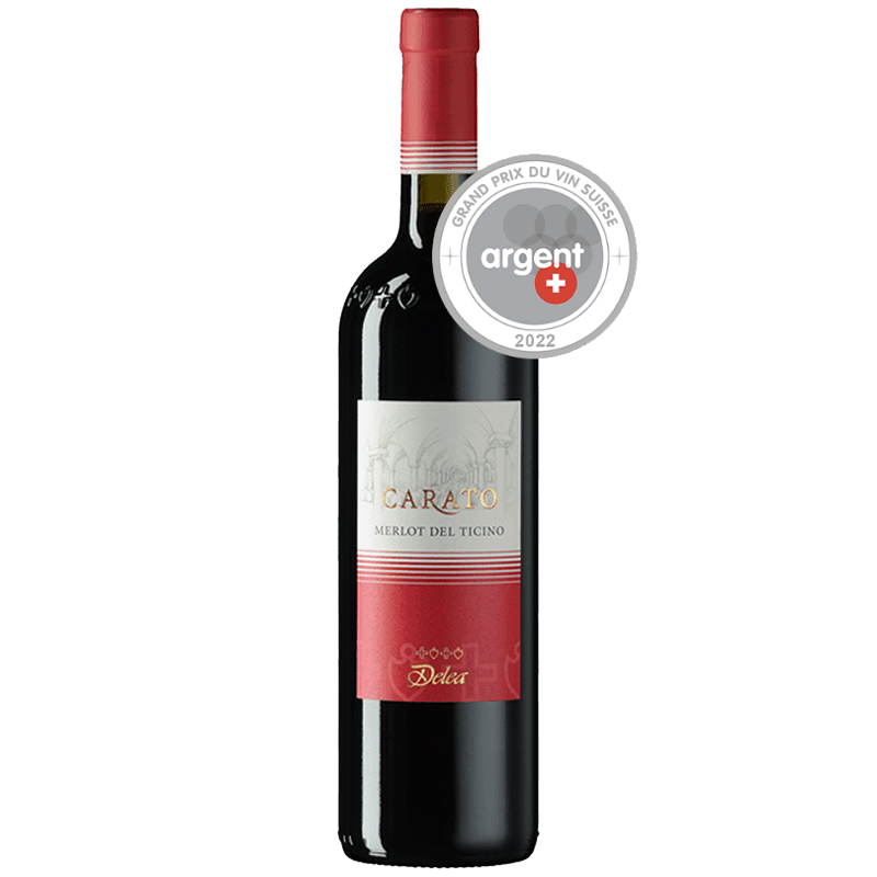 DELEA Rossi 75 cl / 2019 Carato Merlot Ticino DOC