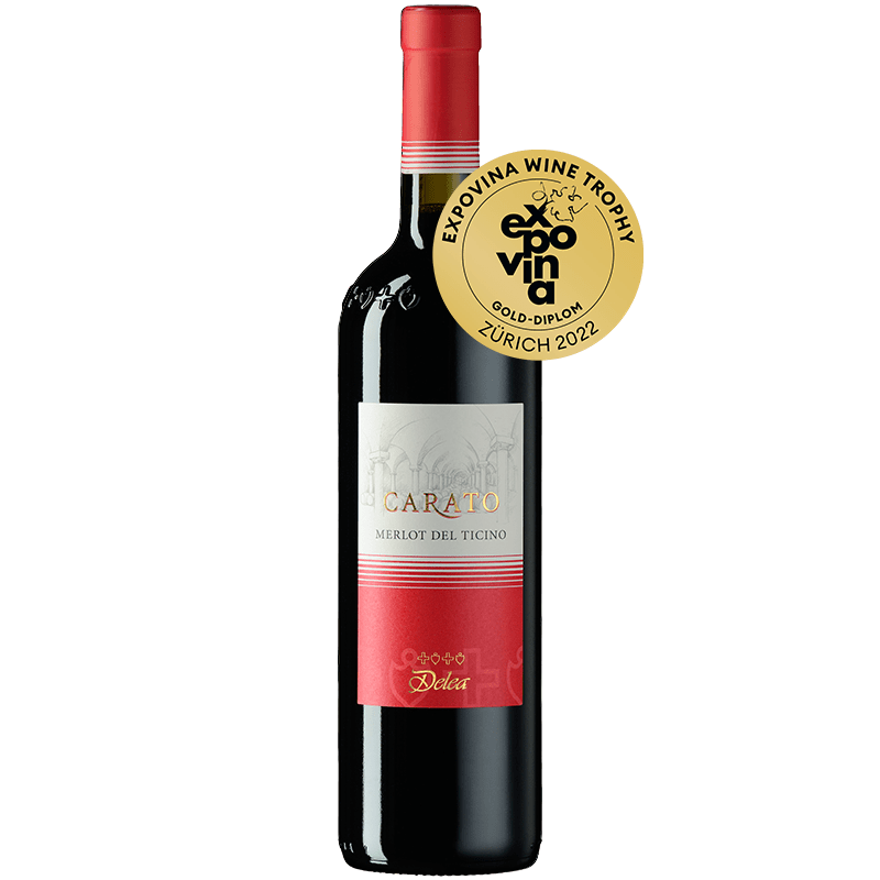 DELEA Rossi 75 cl / 2019 Carato Merlot Ticino DOC