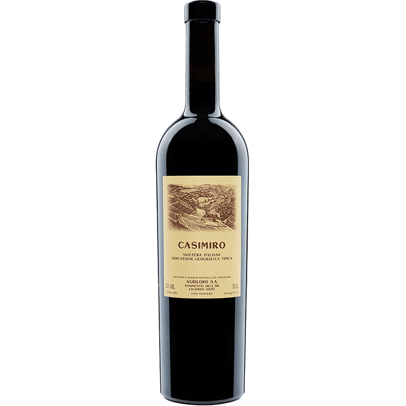 AGRILORO Rossi 75 cl / 2019 Casimiro Assemblaggio IGT della Svizzera Italiana