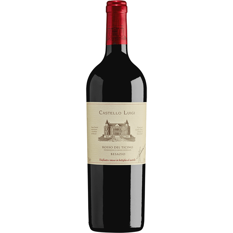 CASTELLO LUIGI Rossi 75 cl / 2017 Castello Luigi Rosso Ticino DOC