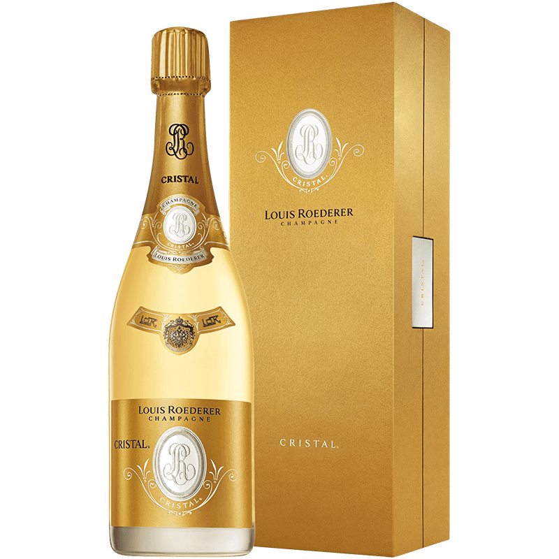 LOUIS ROEDERER Spumanti 75 cl / 2014 Champagne Cristal Brut AOC avec Étui