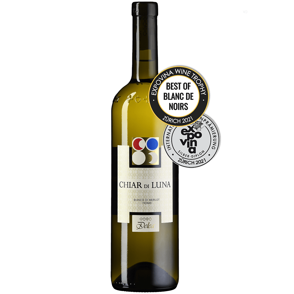 DELEA Bianchi 75 cl / 2020 Chiar di Luna Bianco di Merlot Ticino DOC