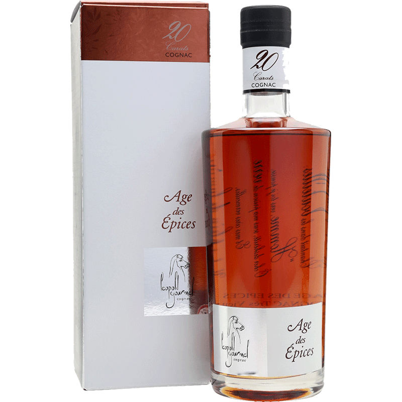 LEOPOLD GOURMEL Distillati 70 cl / 43% Vol Cognac Age des Epices 20 Carats