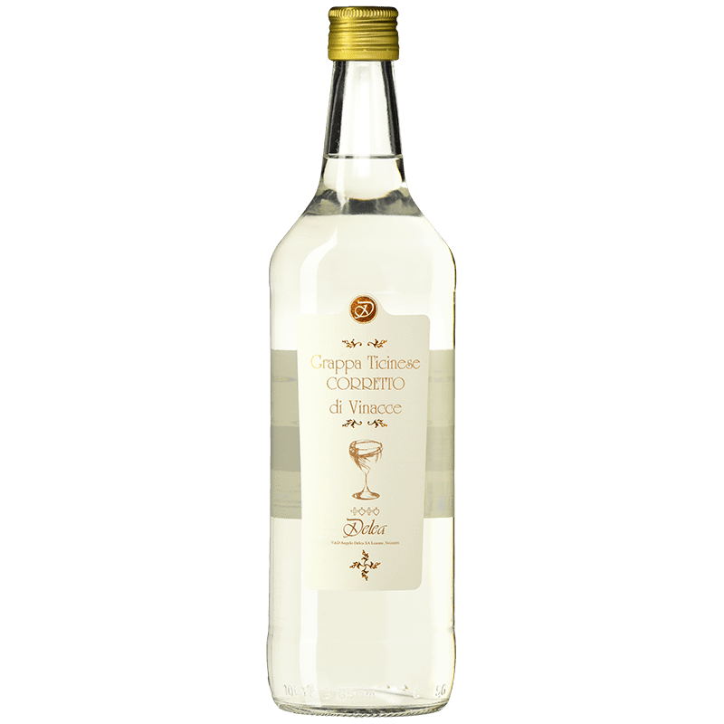 DELEA Distillati 100 cl Corretto di Vinaccia Ticinese