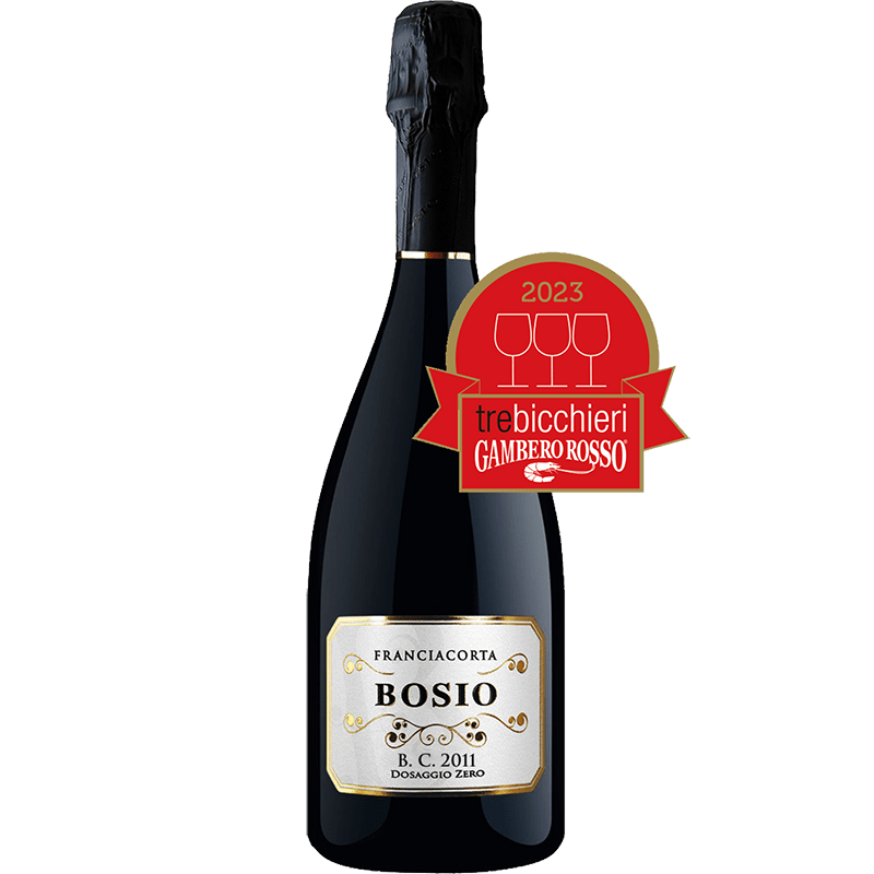 BOSIO Spumanti 75 cl / 2011 Franciacorta Dosaggio Zero Riserva "Boschedòr Continua" DOCG
