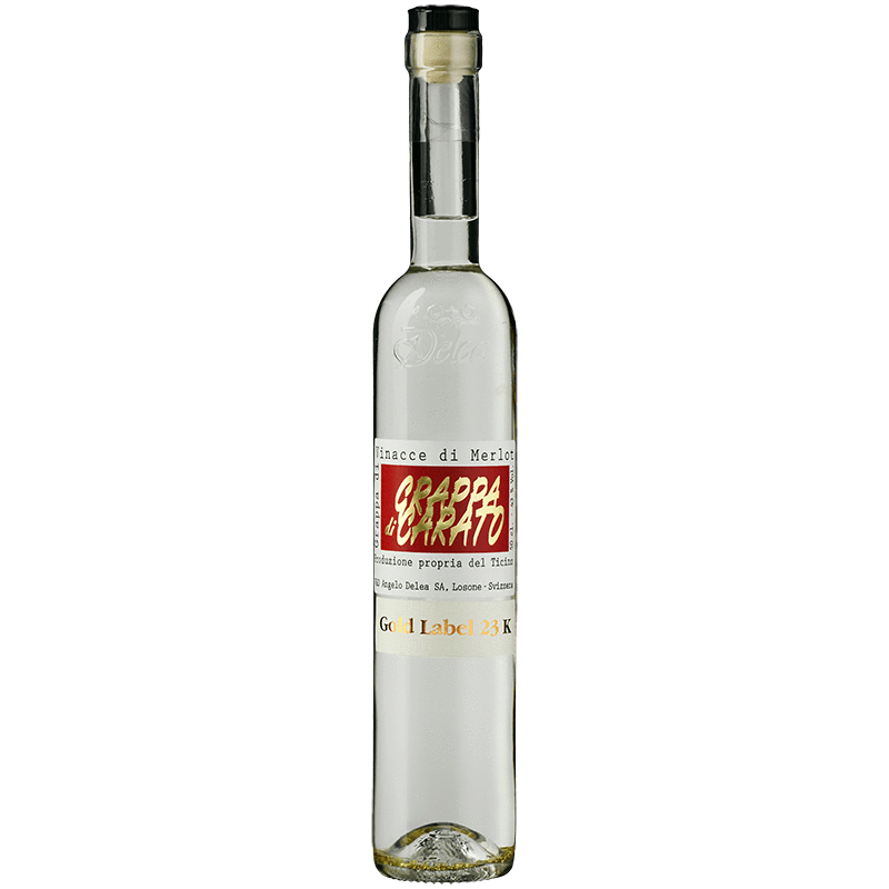 DELEA Distillati 50 cl / Gold Label 23K Grappa Carato