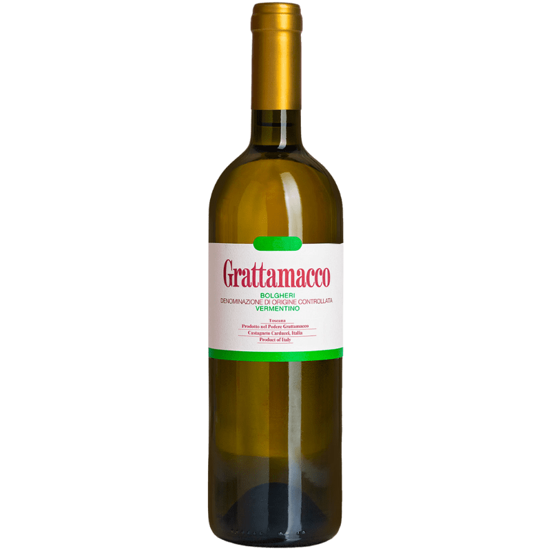 COLLEMASSARI Bianchi 75 cl / 2023 Grattamacco Bianco Bolgheri DOC Vermentino BIO