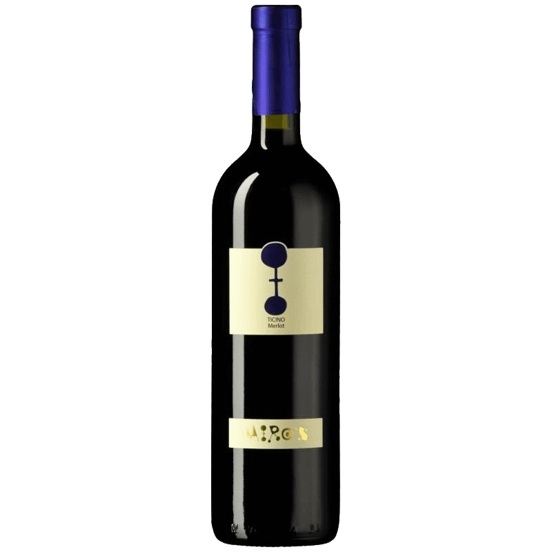 MIROS Rossi 75 cl / 2019 I Merlot Miros Ticino Doc