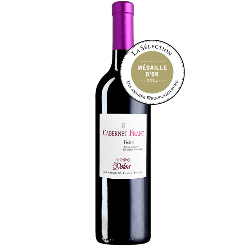 DELEA Rossi 75 cl / 2021 il Cabernet Franc Ticino DOC