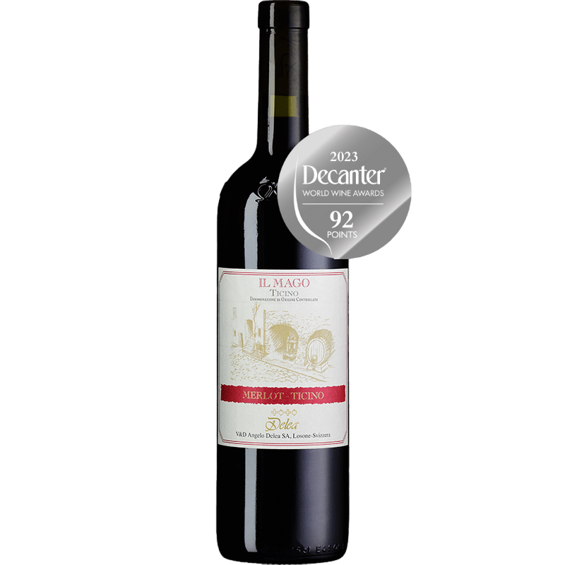 DELEA Rossi 75 cl / 2020 il Mago Merlot del Ticino DOC