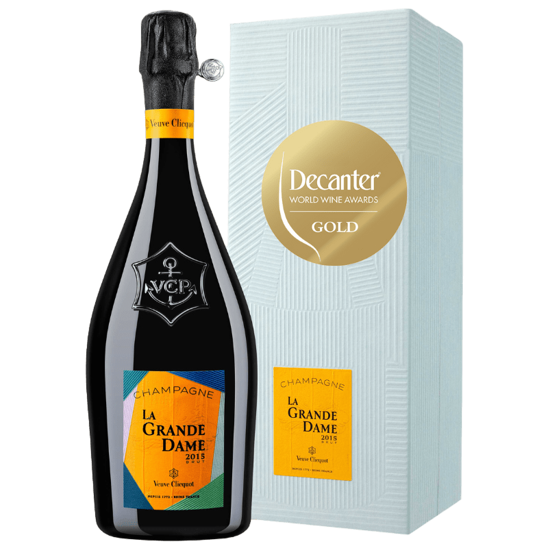 VEUVE CLICQUOT Spumanti 75 cl / 2015 La Grande Dame Champagne Brut AOC avec Étui