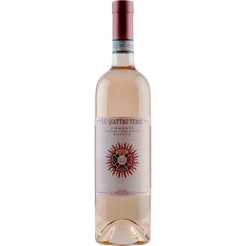 TENUTA LA MERIDIANA Rosati 75 cl / 2023 Le Quattro Terre Rosato Piemonte DOC