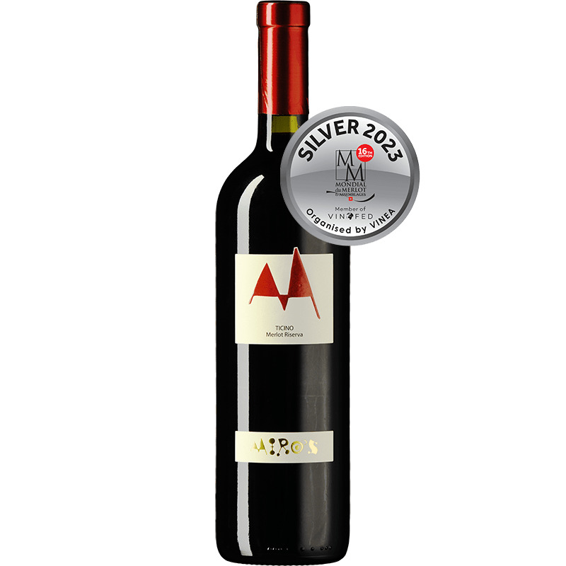 MIROS Rossi 75 cl / 2019 M Merlot Riserva del Ticino DOC