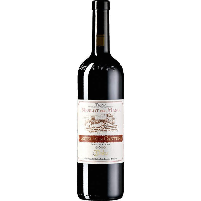 DELEA Rossi 75 cl / 2012 Merlot del Mago Castello Cantone Rancate Ticino DOC