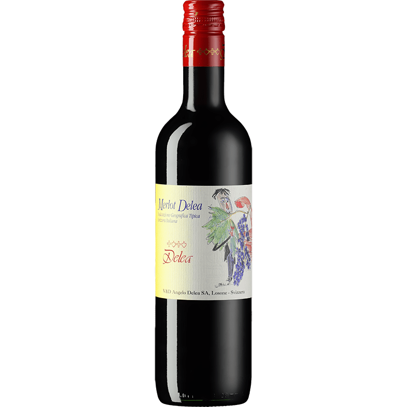 DELEA Rossi 50 cl / Svizzera italiana Merlot Delea Rosso IGT della Svizzera Italiana