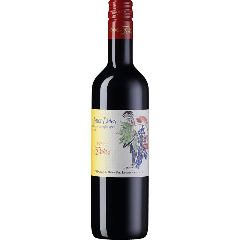 DELEA Rossi 50 cl / Svizzera Merlot Delea Rosso IGT