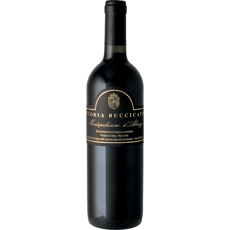 BUCCICATINO Vino Rosso MONTEPULCIANO D'ABRUZZO DOC (1330467176559)