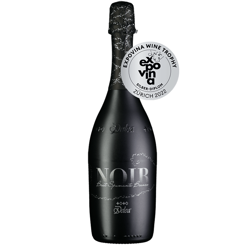 DELEA Spumanti 75 cl Noir Brut Spumante Bianco Ticinese DOC 2