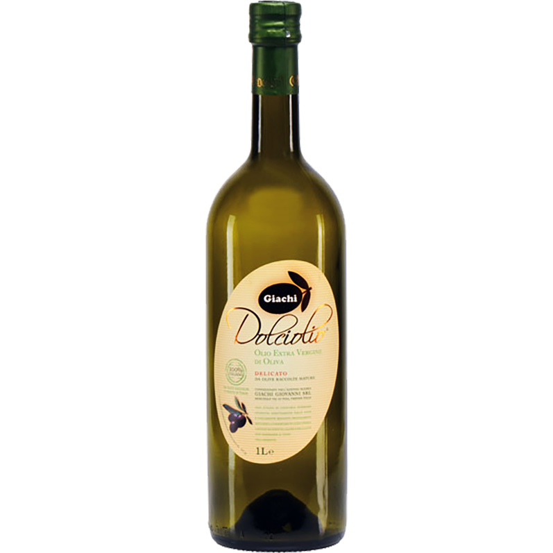 GIACHI Condimenti 100 cl Olio Dolciolo Extra Vergine d'Oliva