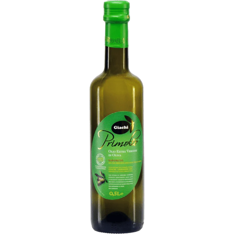 GIACHI Condimenti 50 cl Olio Primolio Extra Vergine d'Oliva