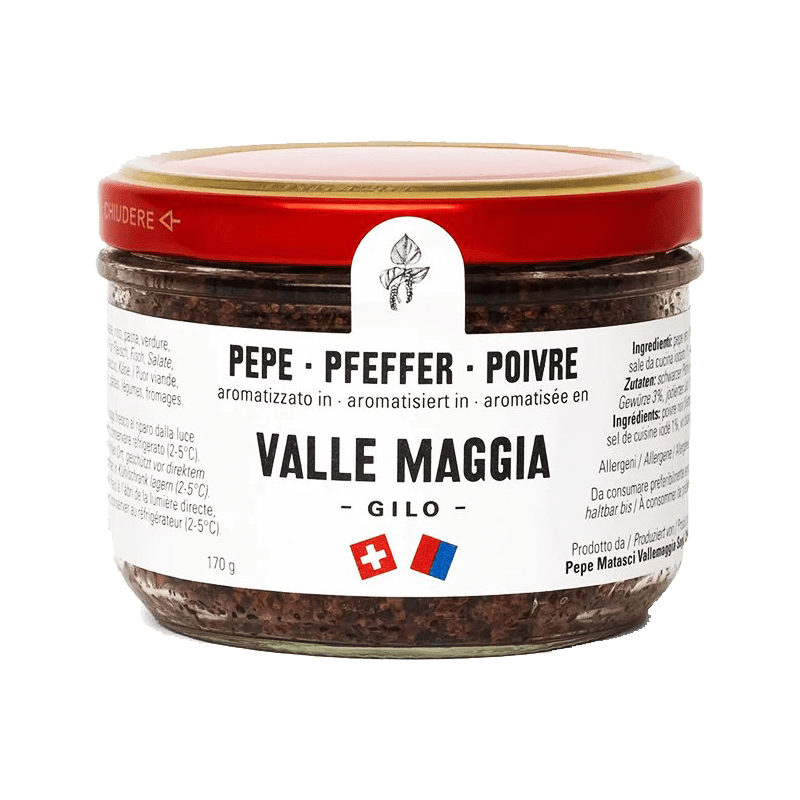 VIRGILIO MATASCI Food 170 gr Pepe aromatizzato della Vallemaggia