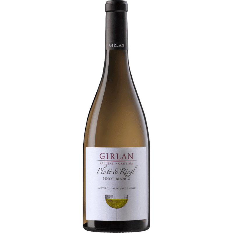 GIRLAN Bianchi 75 cl / 2019 Platt & Riegl Pinot Bianco Alto Adige DOC