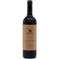 ENRICO SANTINI Rossi 75 cl / 2020 Poggio al Moro Bolgheri Bio Rosso DOC