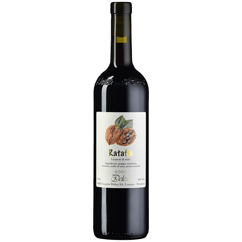 DELEA Liquori 75 cl Ratafià Liquore alle Noci Ticinese