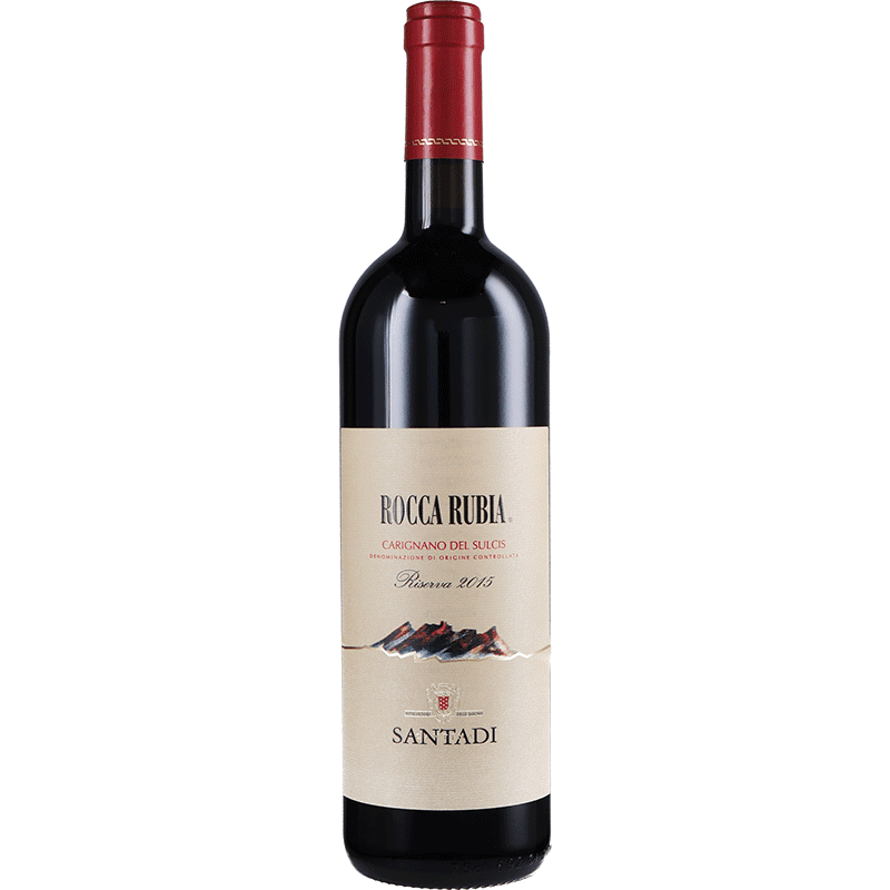 SANTADI Rossi 75 cl / 2017 Rocca Rubia Carignano del Sulcis DOC