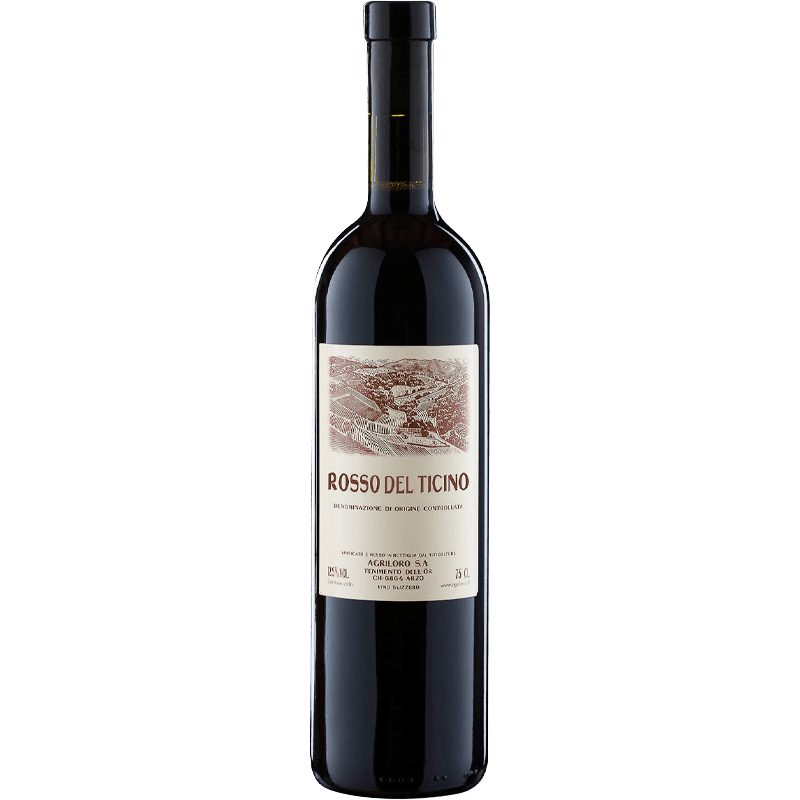 AGRILORO Rossi 75 cl / 2019 Rosso del Ticino DOC Agriloro