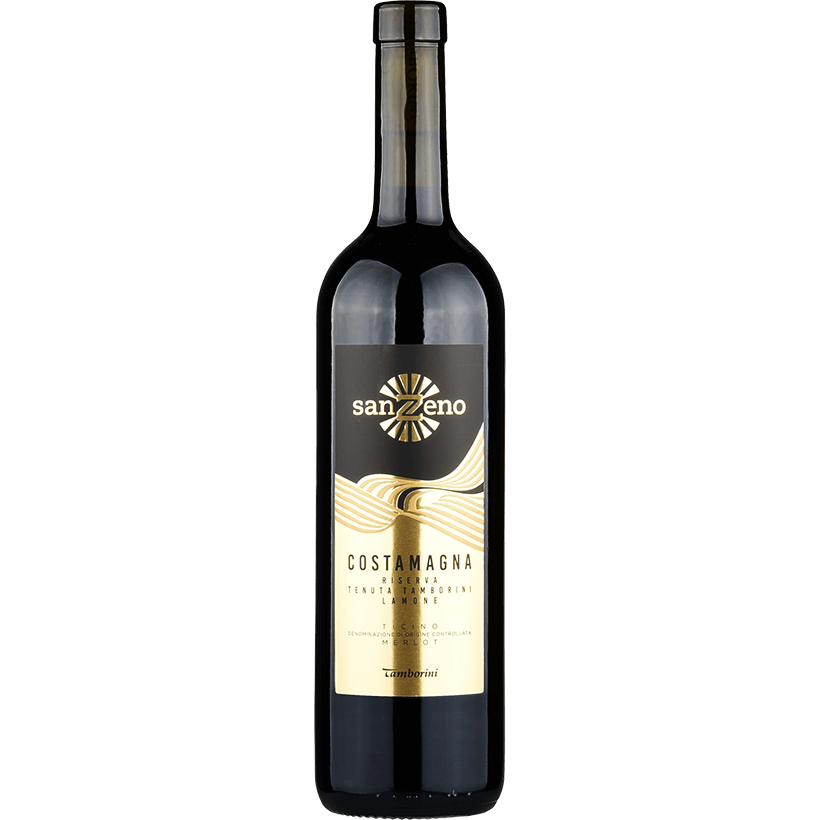 TAMBORINI VINI Rossi 75 cl / 2018 SanZeno Costamagna Merlot Riserva Ticino DOC