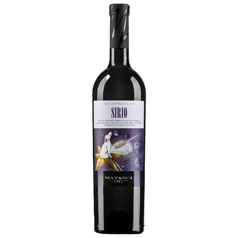 MATASCI Rossi 75 cl / 2021 Sirio Merlot Ticino DOC